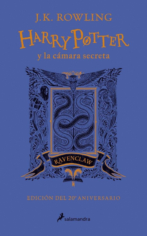 Harry Potter y la camara secreta (edición Ravenclaw del 20° aniversario) (Harry Potter 2) | J. K. Rowling