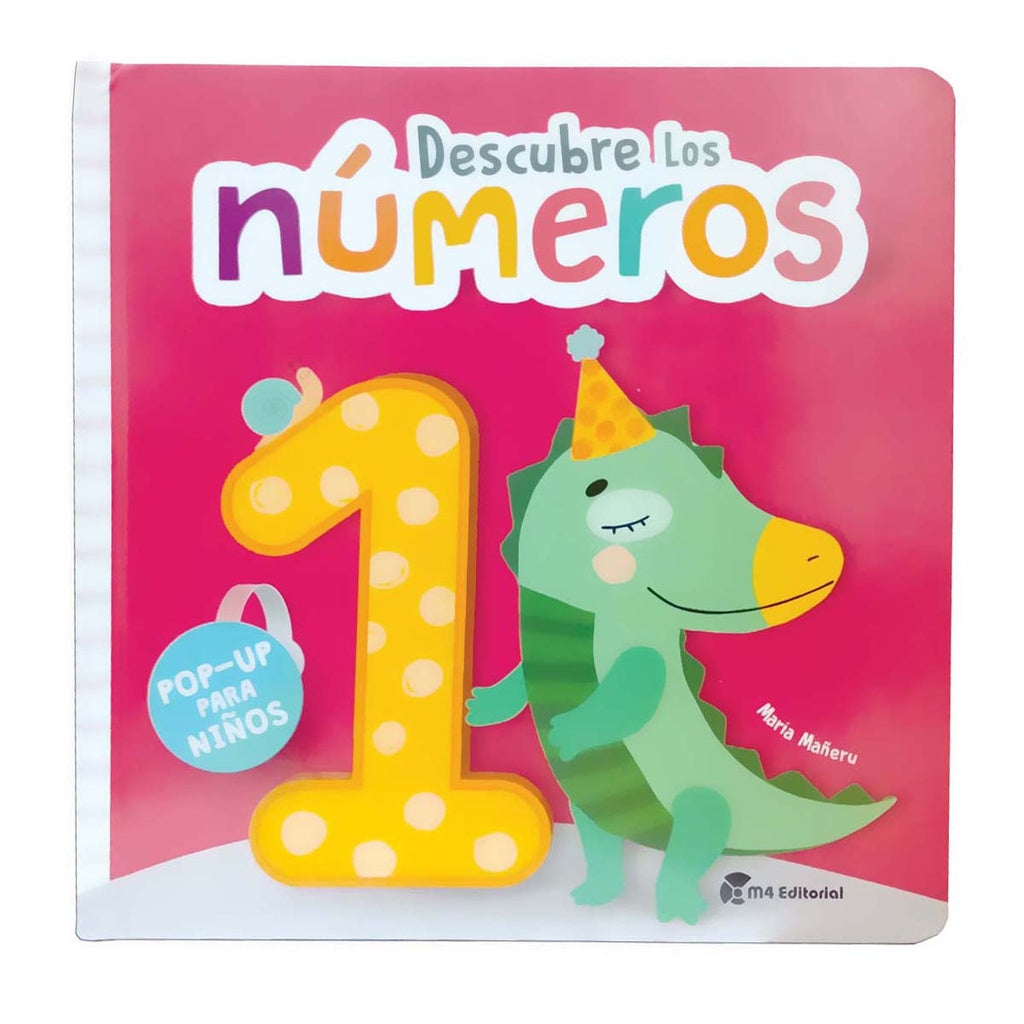 Descubre los números. Pop-up para niños | María Mañeru
