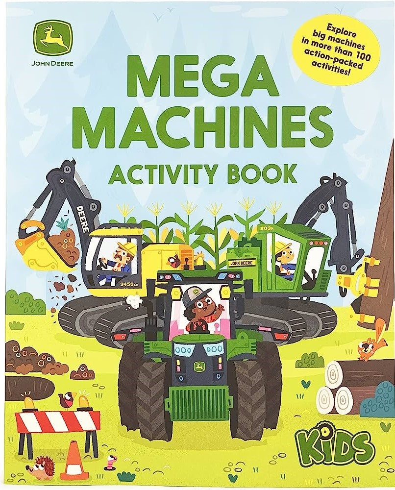 Mega Machines. Activity Book | Cottage Door Press
