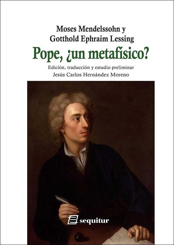 Pope, ¿un metafísico? | MOSES/ LESSING GOTTHOLD EPHRAIM MENDELSSOHN