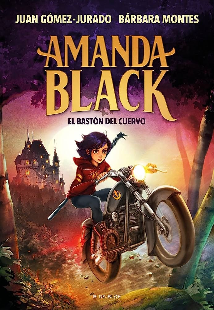 Amanda Black 7 - El bastón del cuervo | JUAN/MONTES BARBARA GOMEZ-JURADO