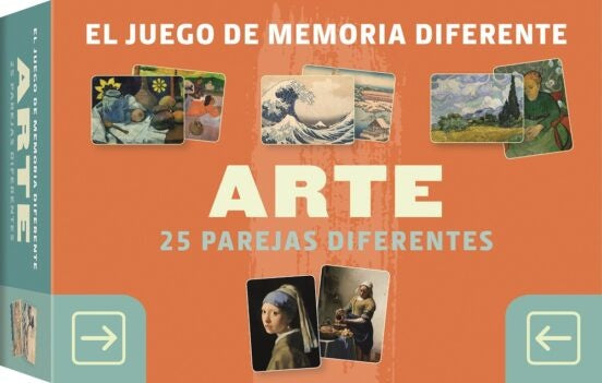 ARTE. EL JUEGO DE MEMORIA DIFERENTE