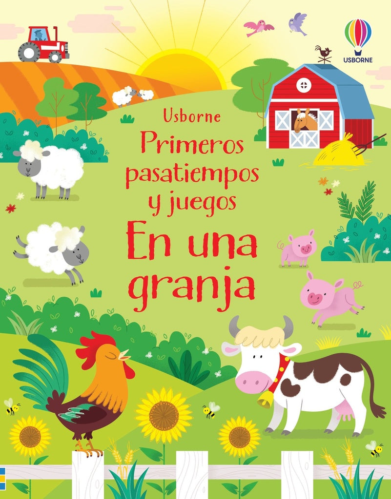 En una granja. Primeros pasatiempos y juegos | Kirsteen Robson