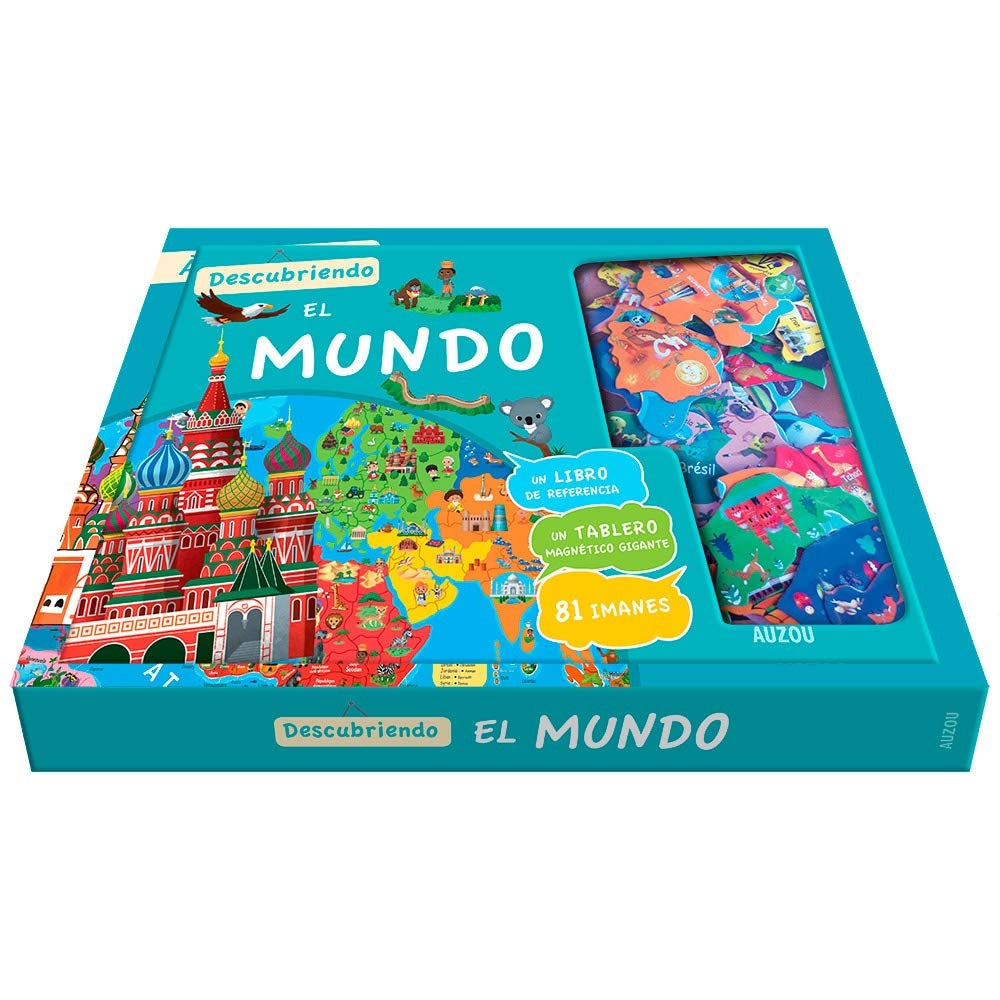 Descubriendo el mundo. (Mi estuche magnético) | Auzou