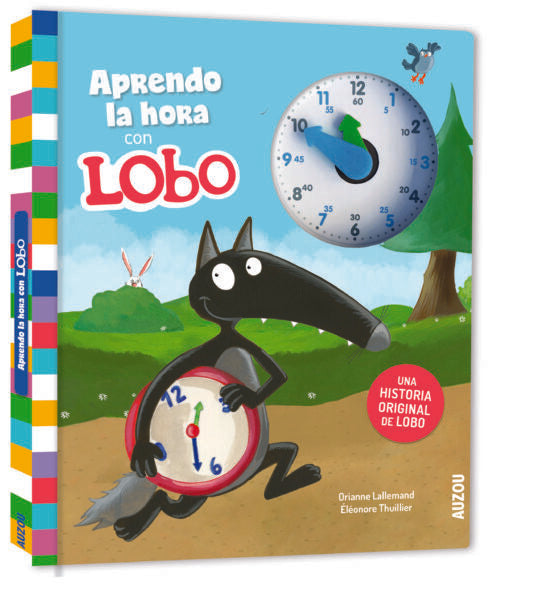 Aprenda la hora con Lobo | Auzou