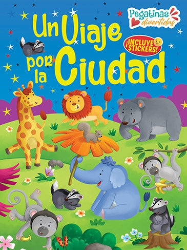 Un viaje por la ciudad. Colección Pegatinas divertidas | Latinbooks
