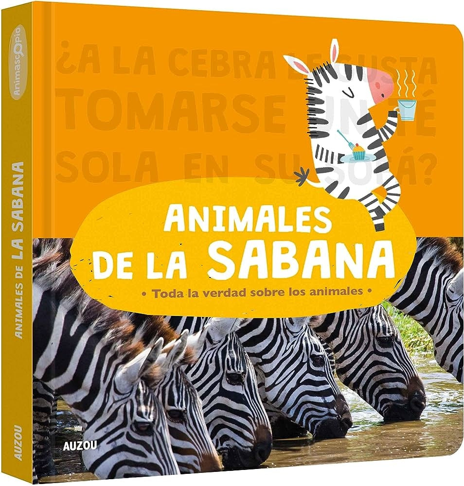 Animascopio. Animales de la sabana | Auzou