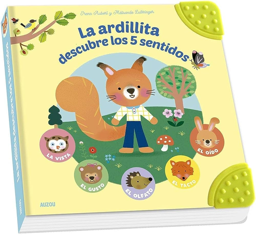 La ardillita descubre los 5 sentidos. Primeros aprendizajes | Irena Aubert