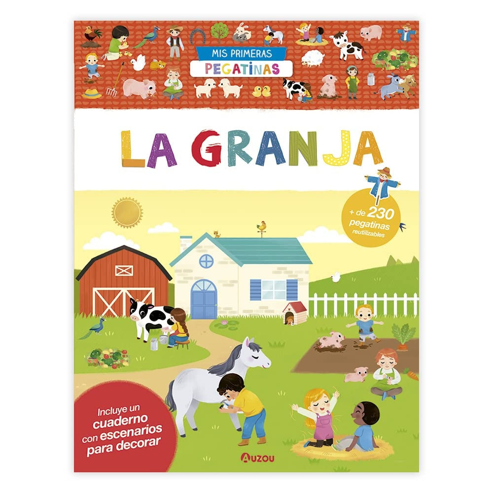Mi primer libro de pegatinas. La granja | Auzou