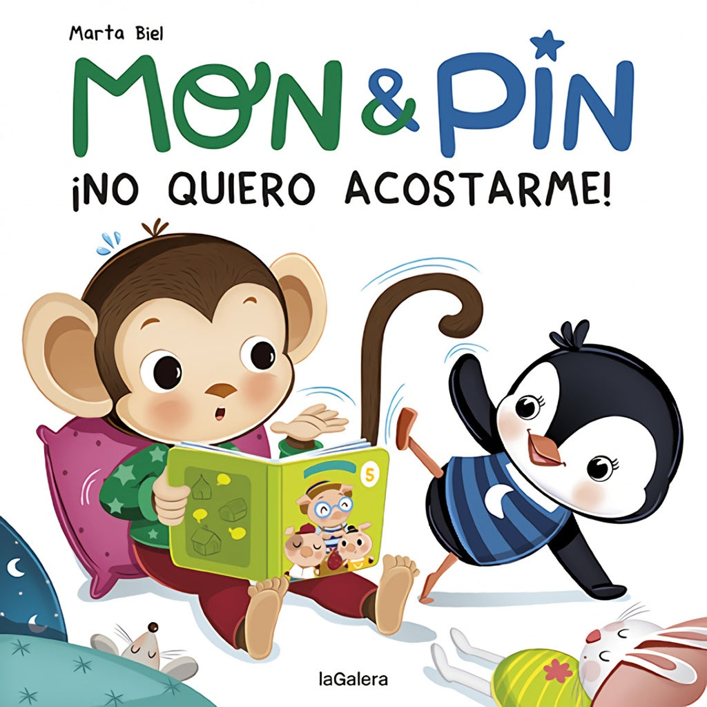 Mon & Pin. ¡No quiero acostarme! | MARTA BIEL