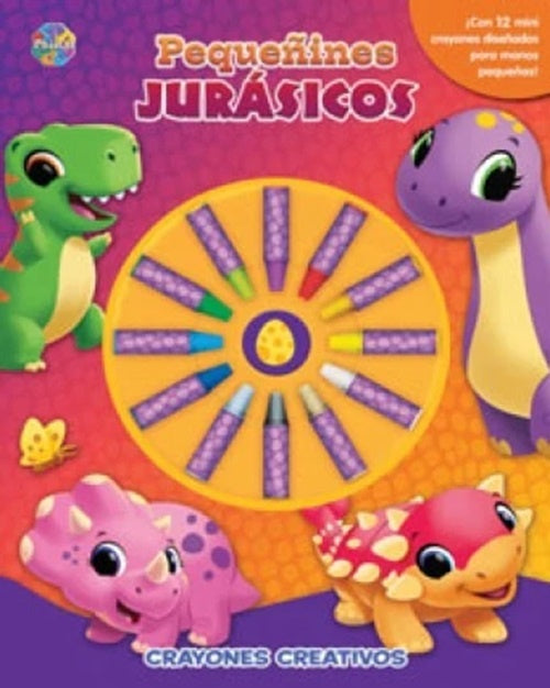 Crayones creativos. Pequeñines jurásicos | Phidal