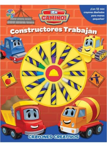 CRAYONES CREATIVOS-PEQUEÑOS CONTRUCTORES | Phidal