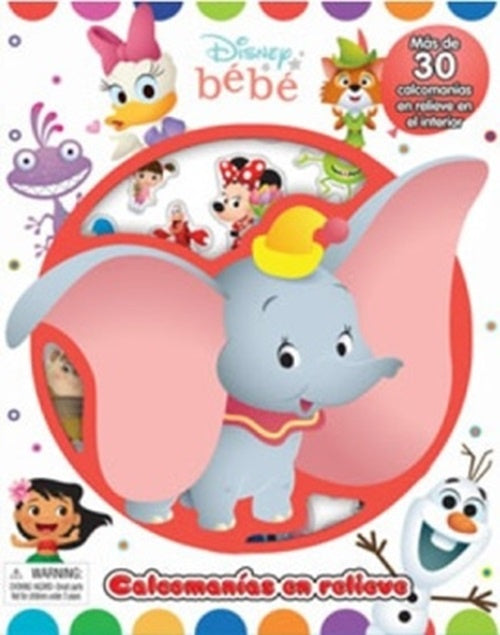 Calcomanías en relieve. Disney Baby | Phidal