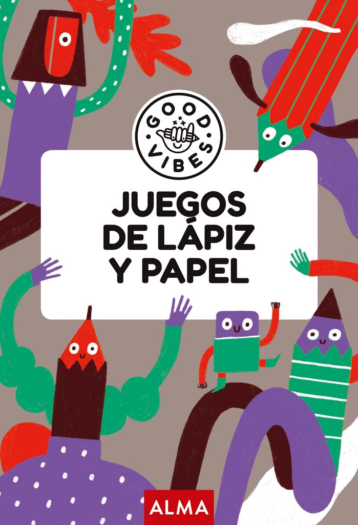 Juegos de lápiz y papel (Good vibes) | Alma editorial