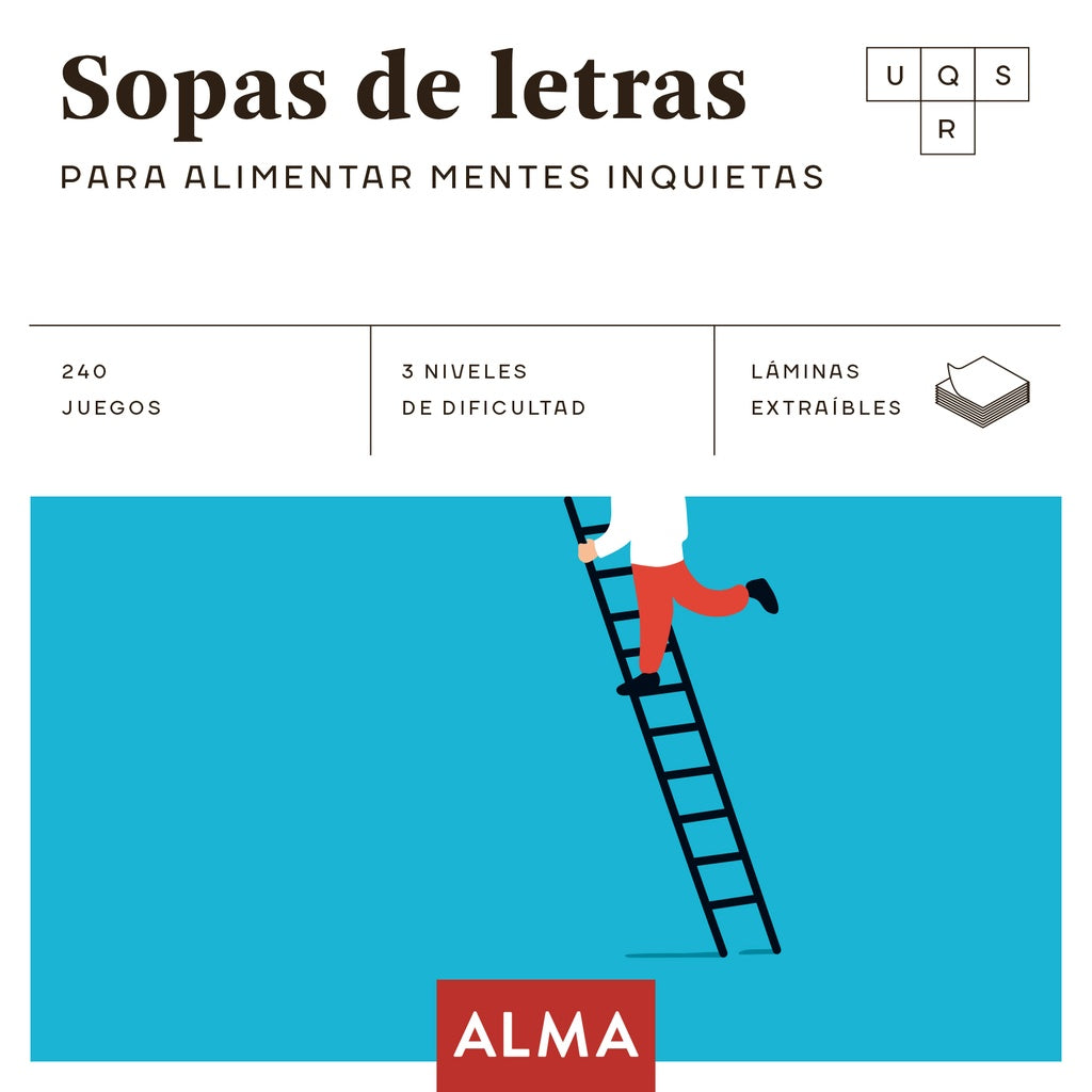 Sopas de letras para alimentar mentes inquietas | Alma editorial
