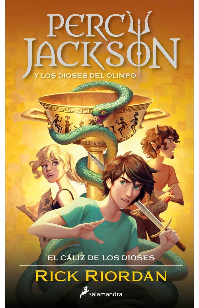 Percy Jackson y el cáliz de los dioses (Percy Jackson y los dioses del Olimpo 6) | Rick Riordan