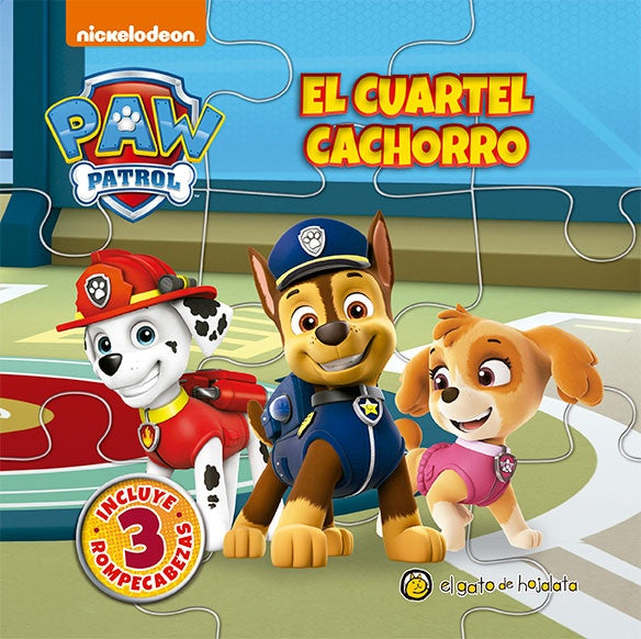 El cuartel cachorro. Paw Patrol. Historias para armar | EL GATO DE HOJALATA