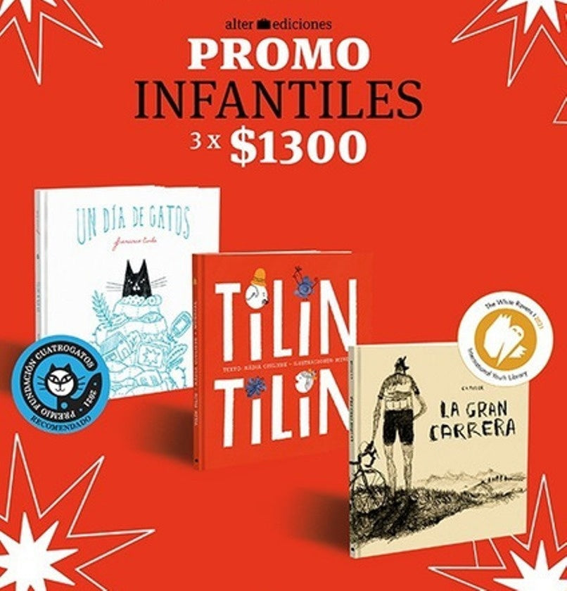 Pack: Un día de gatos + La gran carrera + TILÍN TILÍN | FRANCISCO/ GIULIESE NADIA CUNHA