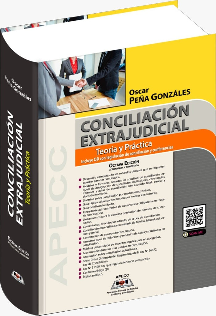 Conciliación extrajudicial. Teoría y práctica | Oscar Peña Gonzáles