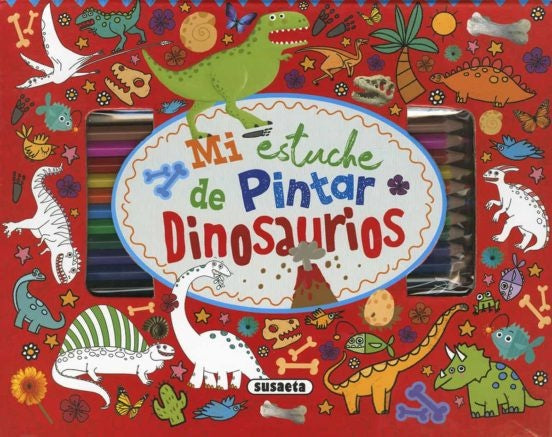 Mi estuche de pintar dinosaurios | Susaeta