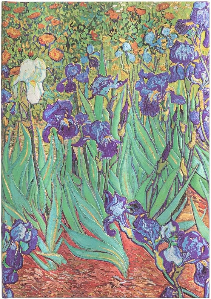 VAN GOGH S IRISES. MIDI RENGLONES TAPA DURA | Hartley & Marks