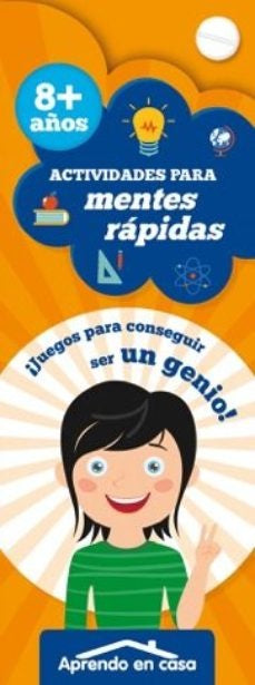 Actividades para mentes rápidas. +8 | Editorial Saldaña