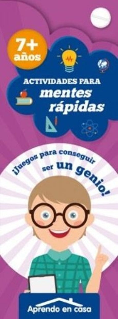 Actividades para mentes rápidas. +7 | Editorial Saldaña
