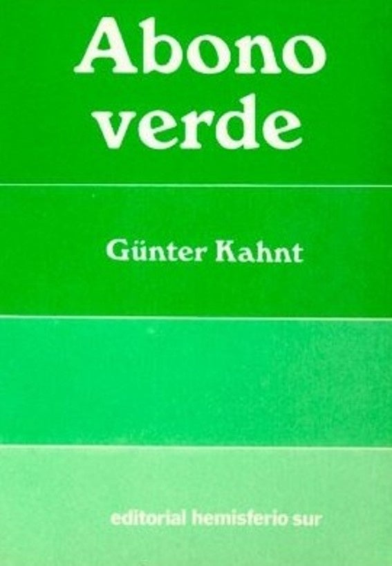 Abono verde | Günter Kahnt