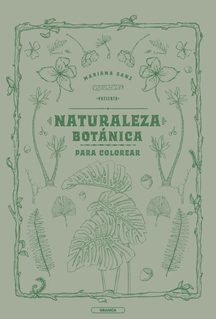 Naturaleza botánica para colorear | Mariana Sanz