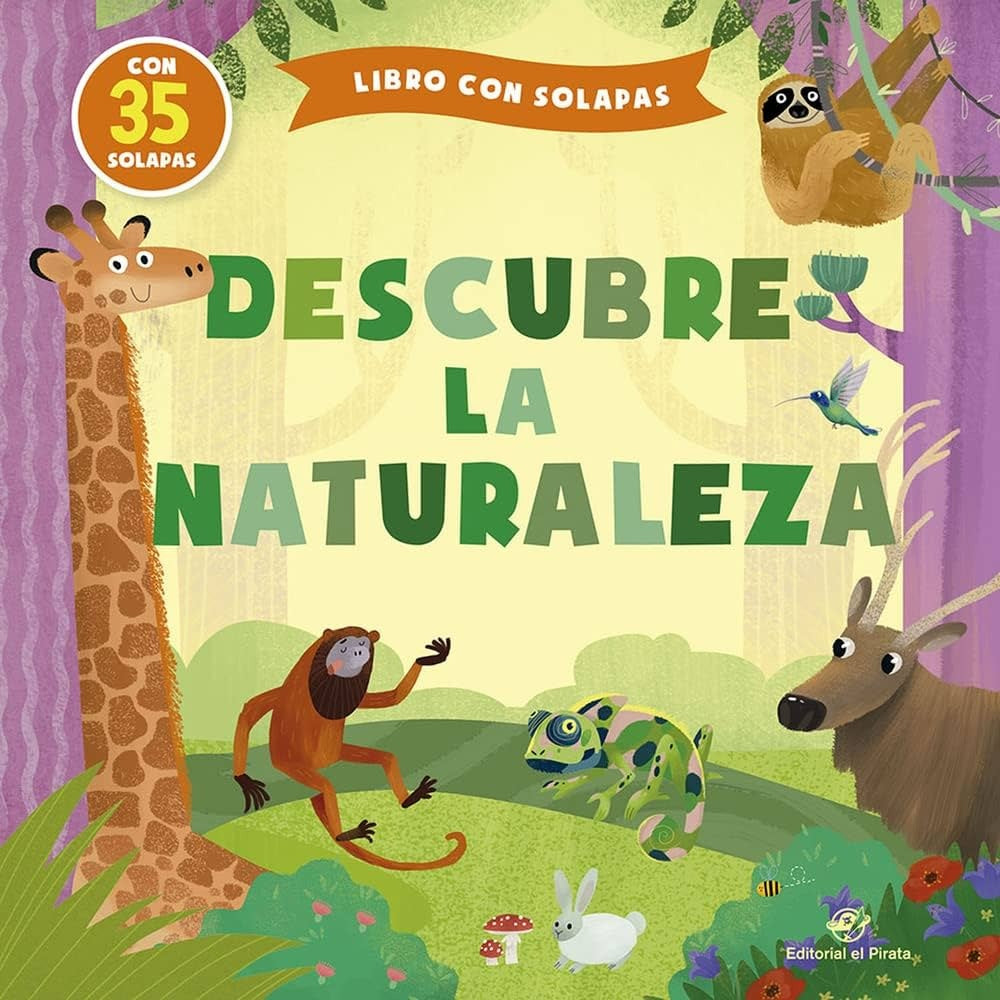 Descubre la naturaleza. Libro con solapas | LENA ZOLOTAREVA