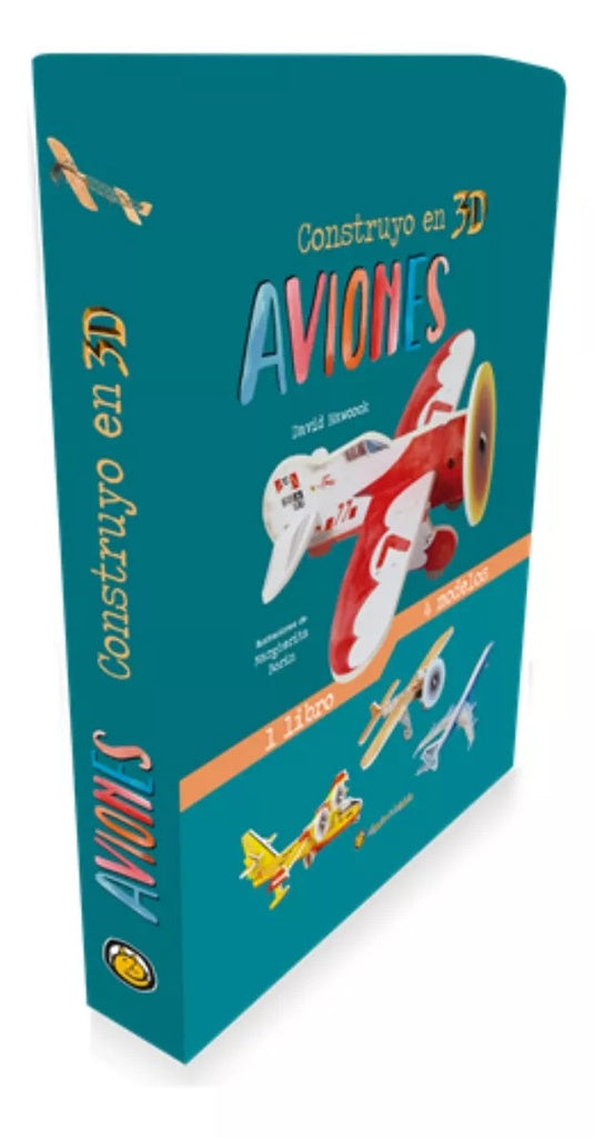 Construyo en 3D: Aviones | Editorial Guadal S.A.
