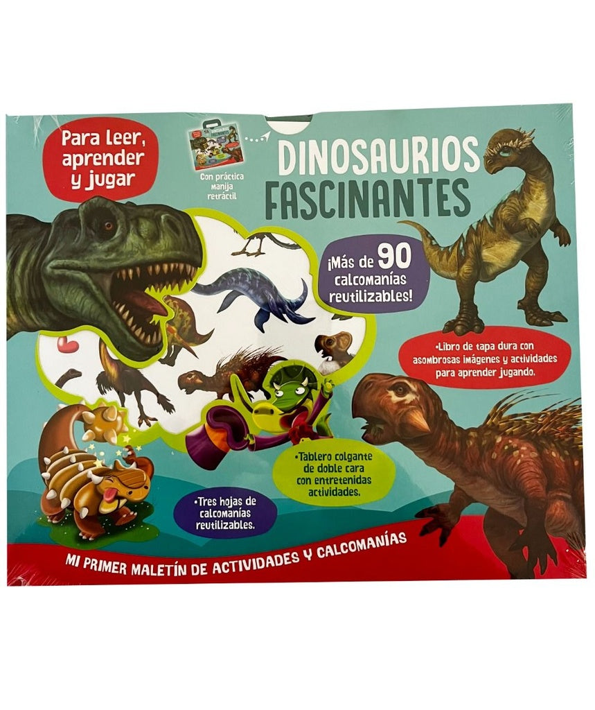 Mi primer maletín de actividades y calcolmanías. Animales fascinantes. | The Novelty Book