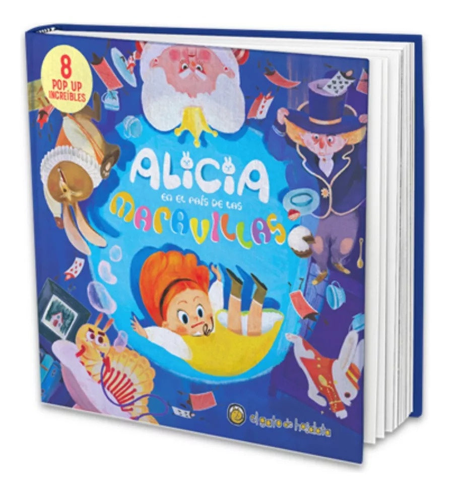 Pop-up clásicos increíbles: Alicia en el país de las maravillas | Editorial Guadal S.A.