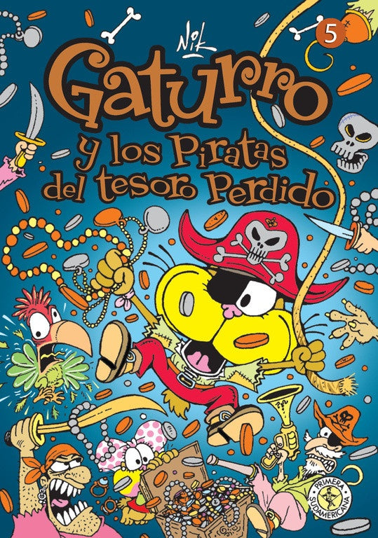 Gaturro 5. Gaturro y los piratas del tesoro perdido | Nik