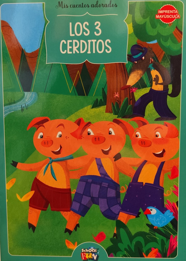 Mis cuentos adorados. Los 3 cerditos | School Fun