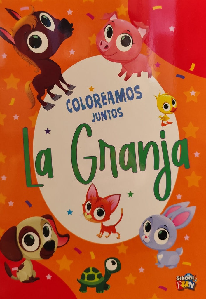 Coloreamos juntos. La granja | School Fun