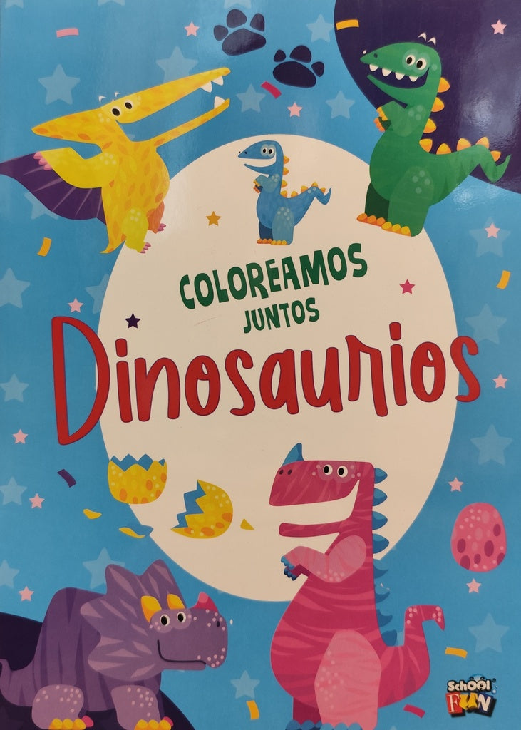 Coloreamos juntos. Dinosaurios | School Fun