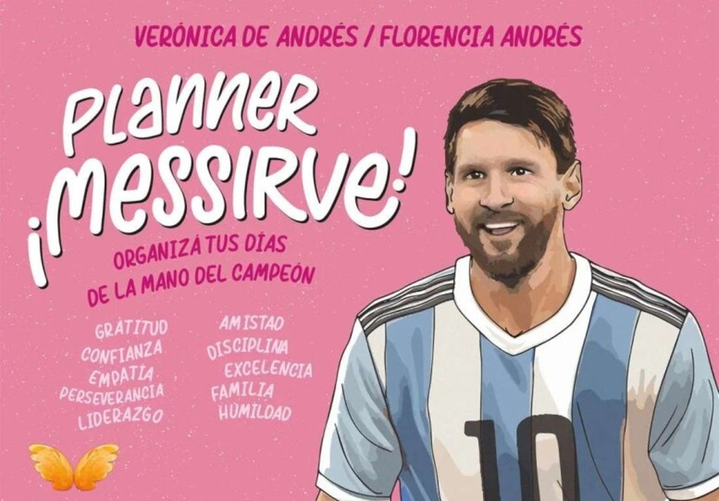 Planner ¡Messirve! (tapa rosa) | FLORENCIA ANDRES ; VERONICA DE ANDRES
