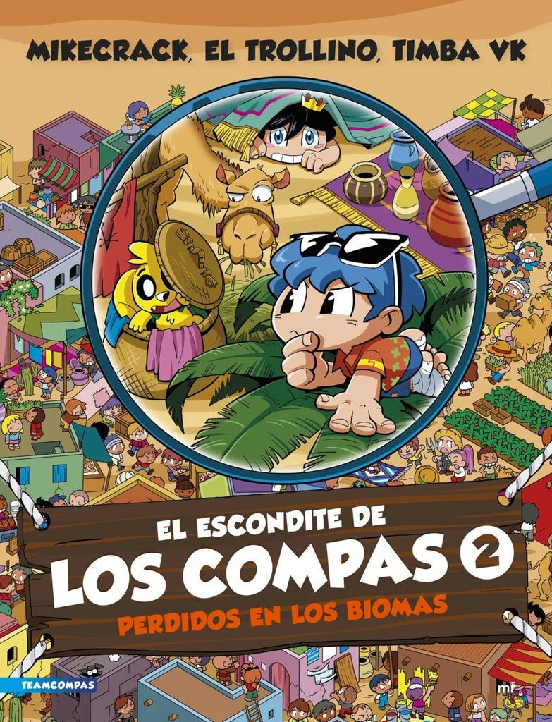El escondite de Los Compas 2. Perdidos en los biomas | El Trollino y Timba Vk Mikecrack