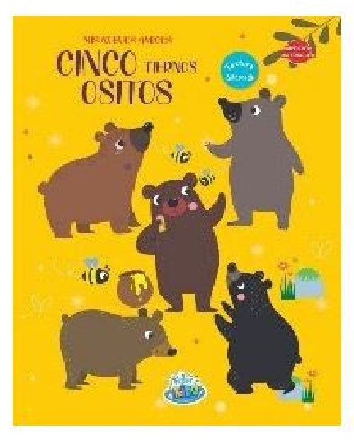 Cinco tiernos ositos. Mis nuevos amigos | Brainy Kids