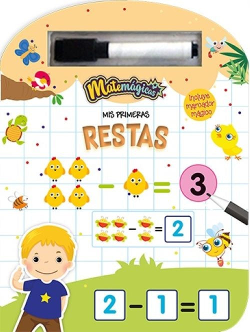 MateMágicas: mis primeras RESTAS | Latinbooks