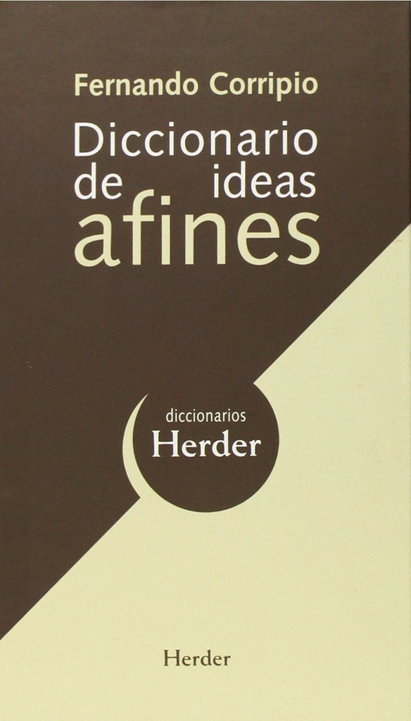 DICCIONARIO DE IDEAS AFINES | FERNANDO CORRIPIO