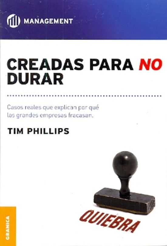 Creadas para no durar | TIM PHILLIPS