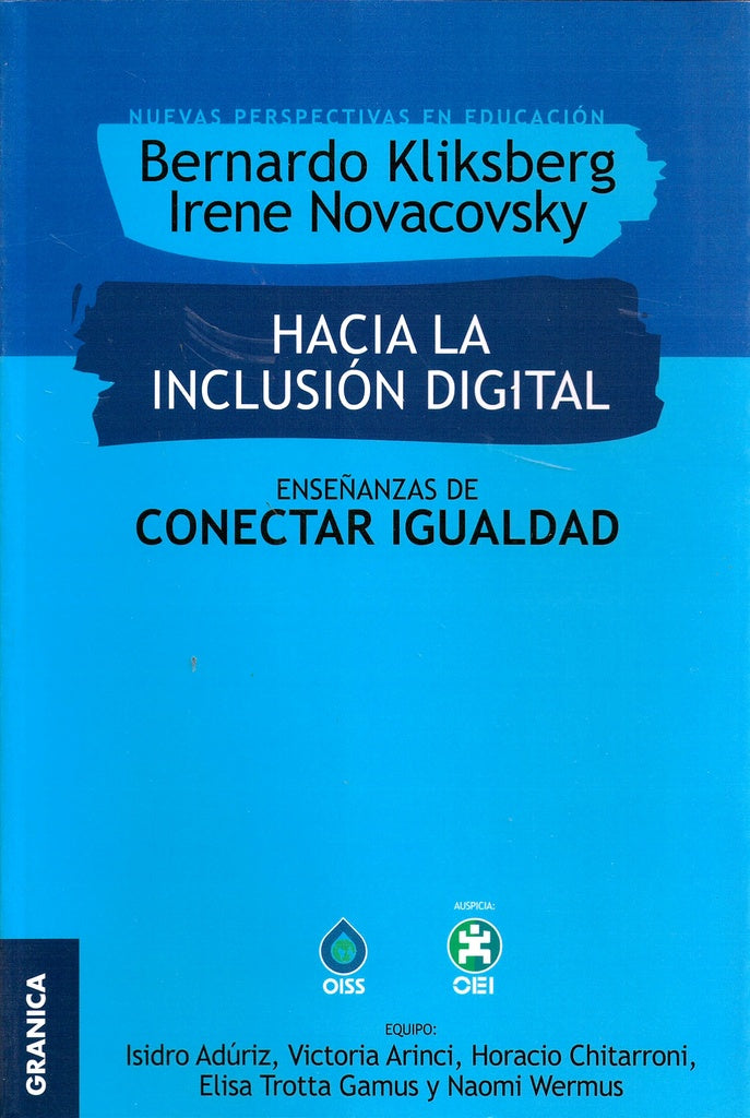 Hacia la inclusión digital | BERNARDO/ NOVACOVSKY IRENE KLIKSBERG