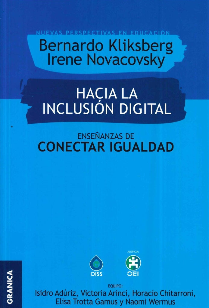 Hacia la inclusión digital | BERNARDO/ NOVACOVSKY IRENE KLIKSBERG