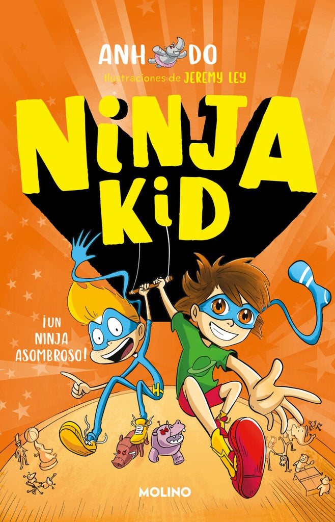 Ninja Kid 4. ¡Un ninja asombroso! | Anh Do