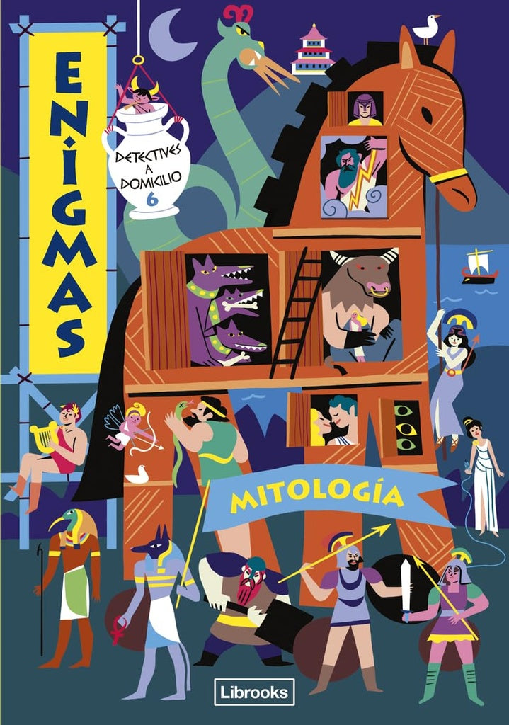 Enigmas. Detectives a domicilio 6. Mitología | Librooks