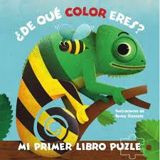 DE QUE COLOR ERES? MI PRIMER LIBRO PUZLE | RONNY GAZZOLA