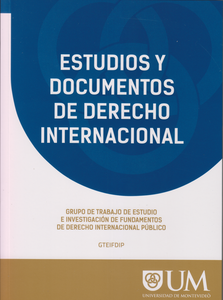 ESTUDIOS Y DOCUMENTOS DE DERECHO INTERNACIONAL