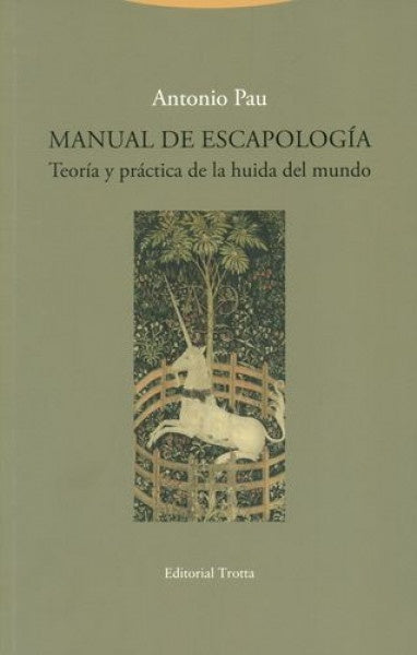 MANUAL DE ESCAPOLOG A | ANTONIO PAU
